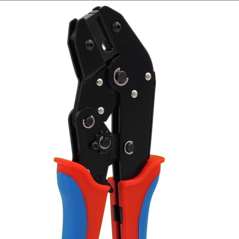 FD10020FL - Non Insulated Flag Terminal Crimping Tool - 6 AWG