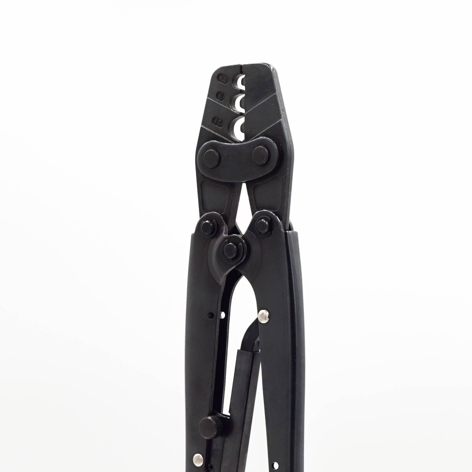 LY-2045B - UL Approved Copper Lug and Non Insulated Terminal Crimping Tool - 12-08 AWG