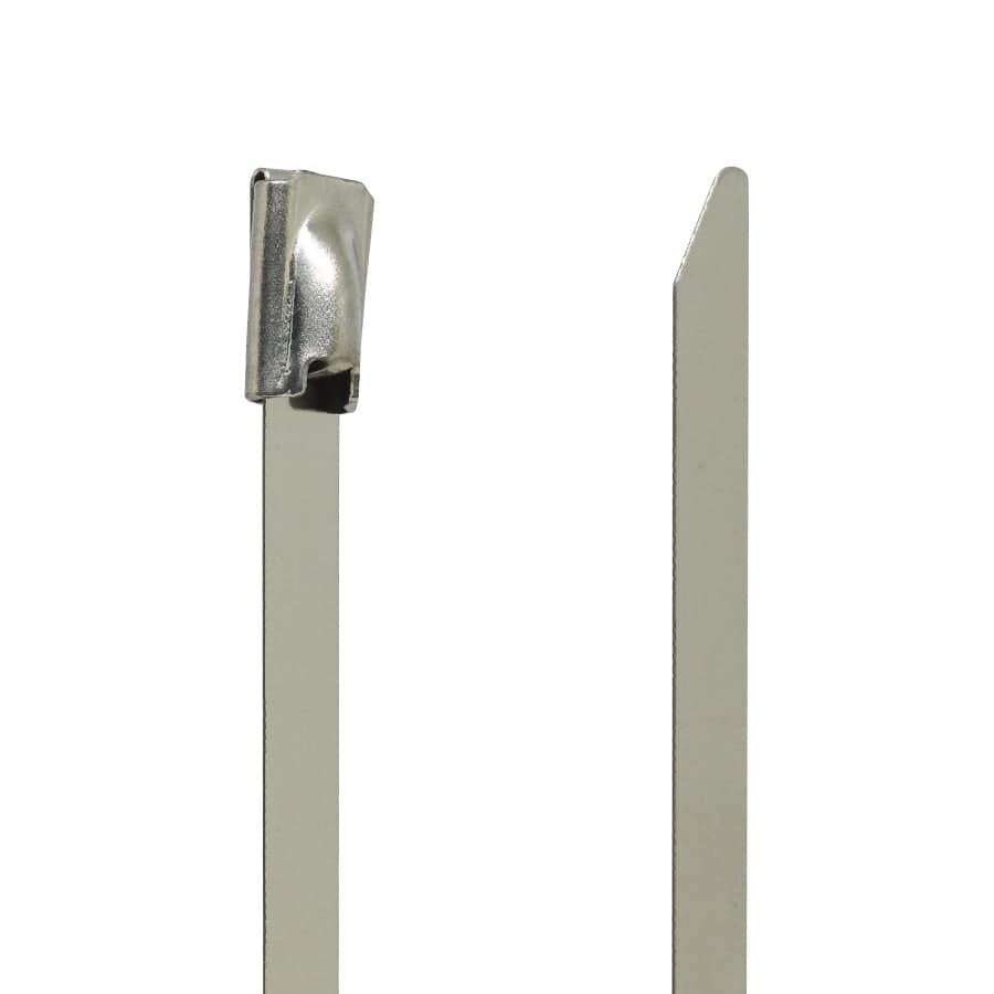 SST150-304 - 6" Standard Stainless Steel Cable Ties, 200lb Tensile Strength, 304 Grade, 50-Pack