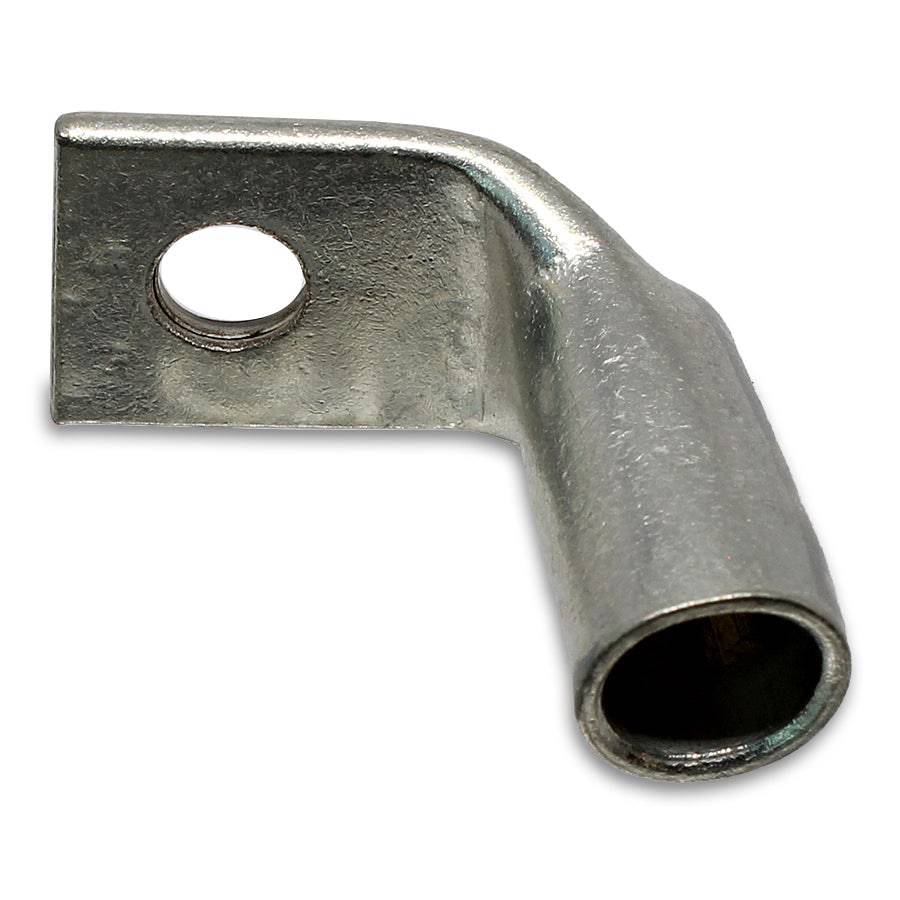SBF410 - 90 Degree Short Barrel Compression Lug - 4 AWG - #10 Stud