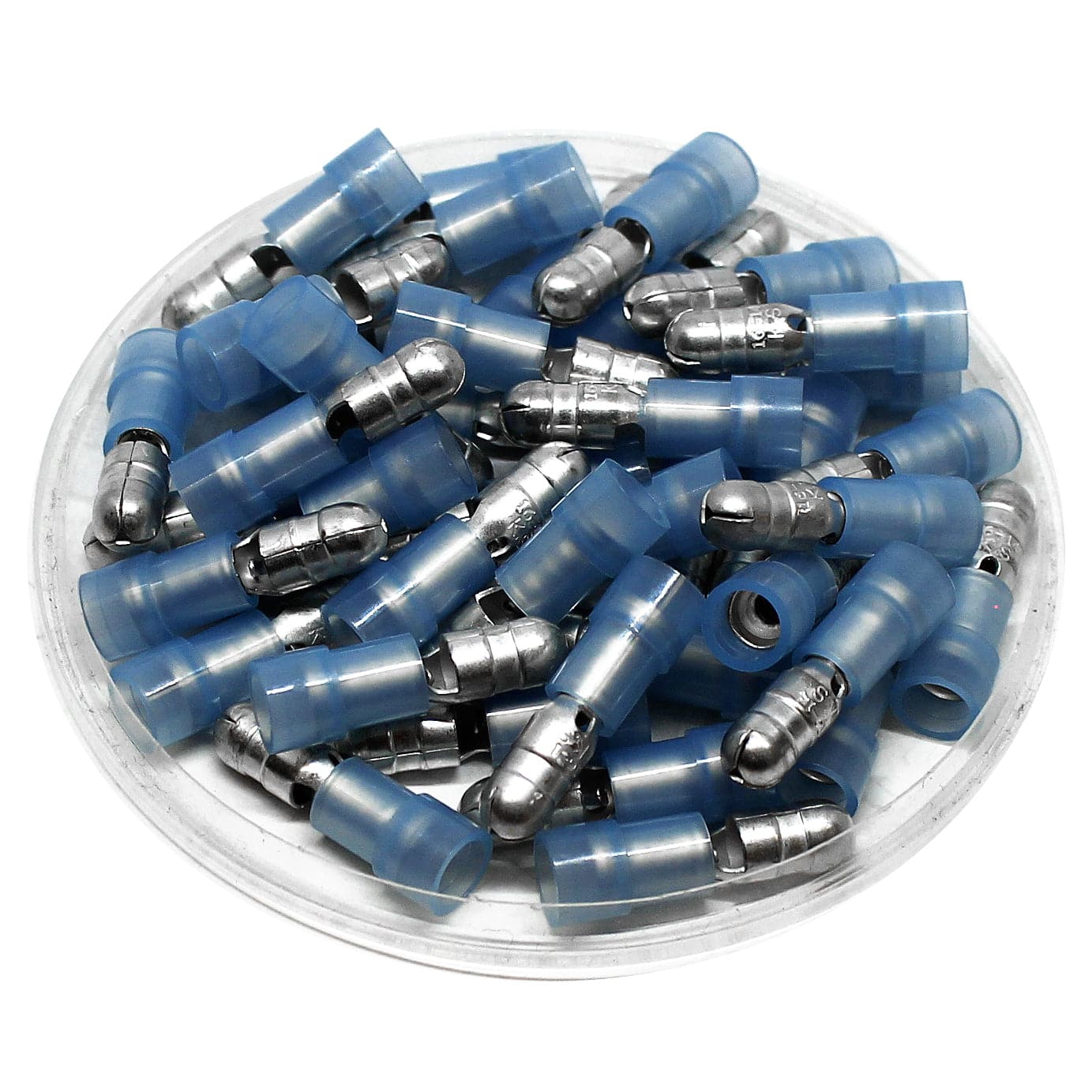 MPNY2-195 - 16 a 14 AWG Con aislamiento de nailon Conectores tipo bala, Male, 100 piezas