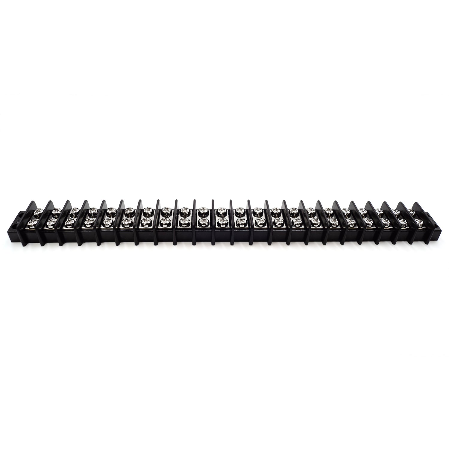 TB18-22P - Barrier Strip Terminal Block, Terminal Strip, 22 Pole, Double Row, 20A, 300V, UL Approved, 1 Piece