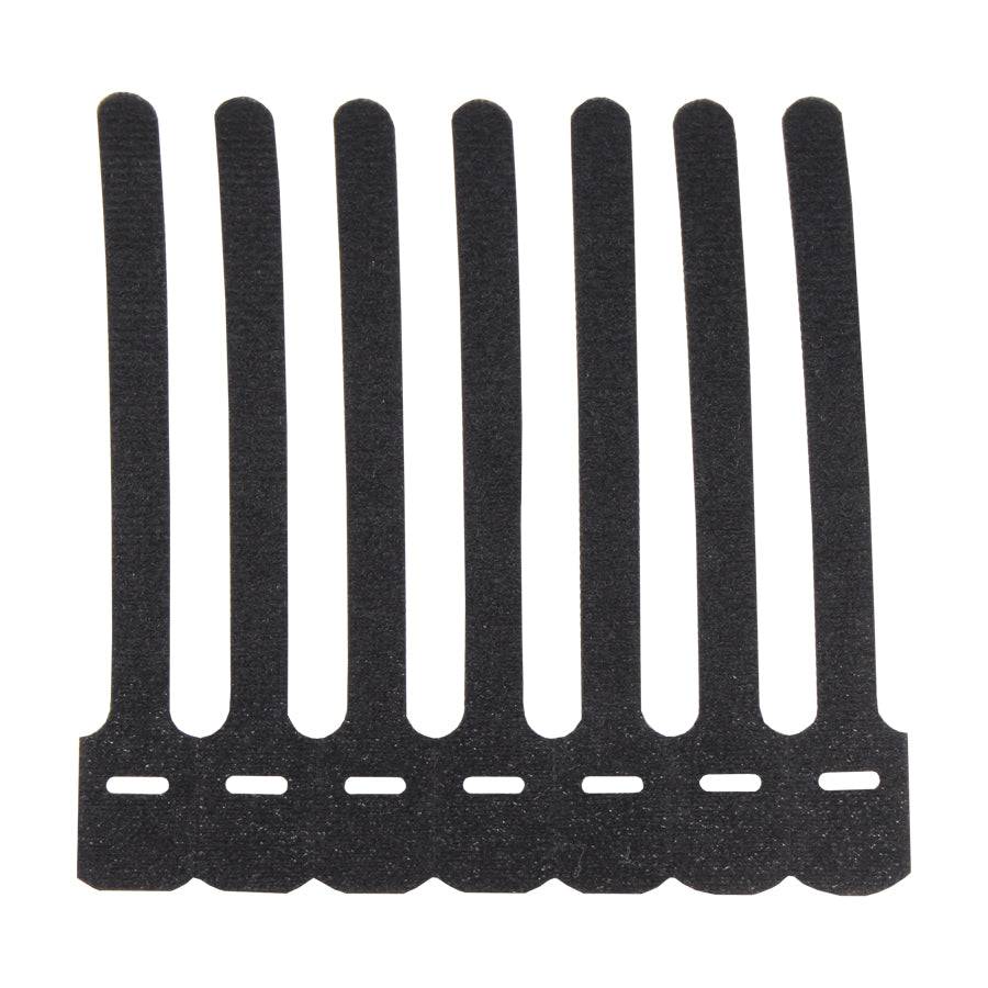 Q-35-007-BK - Rip-Tie Mini - 1/4"x3-1/2" - 7-Pack - Black