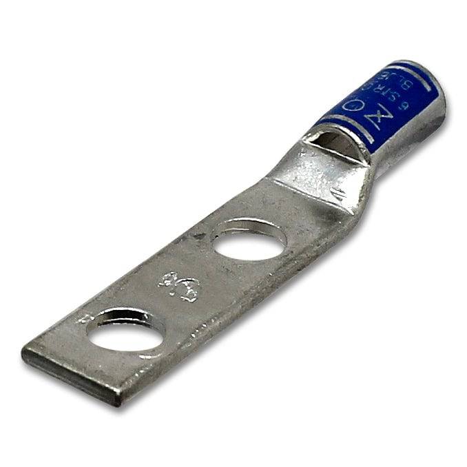 ST614C - 6 AWG Terminal de compresión - 1/4" Tamaño del orificio, 1 pieza