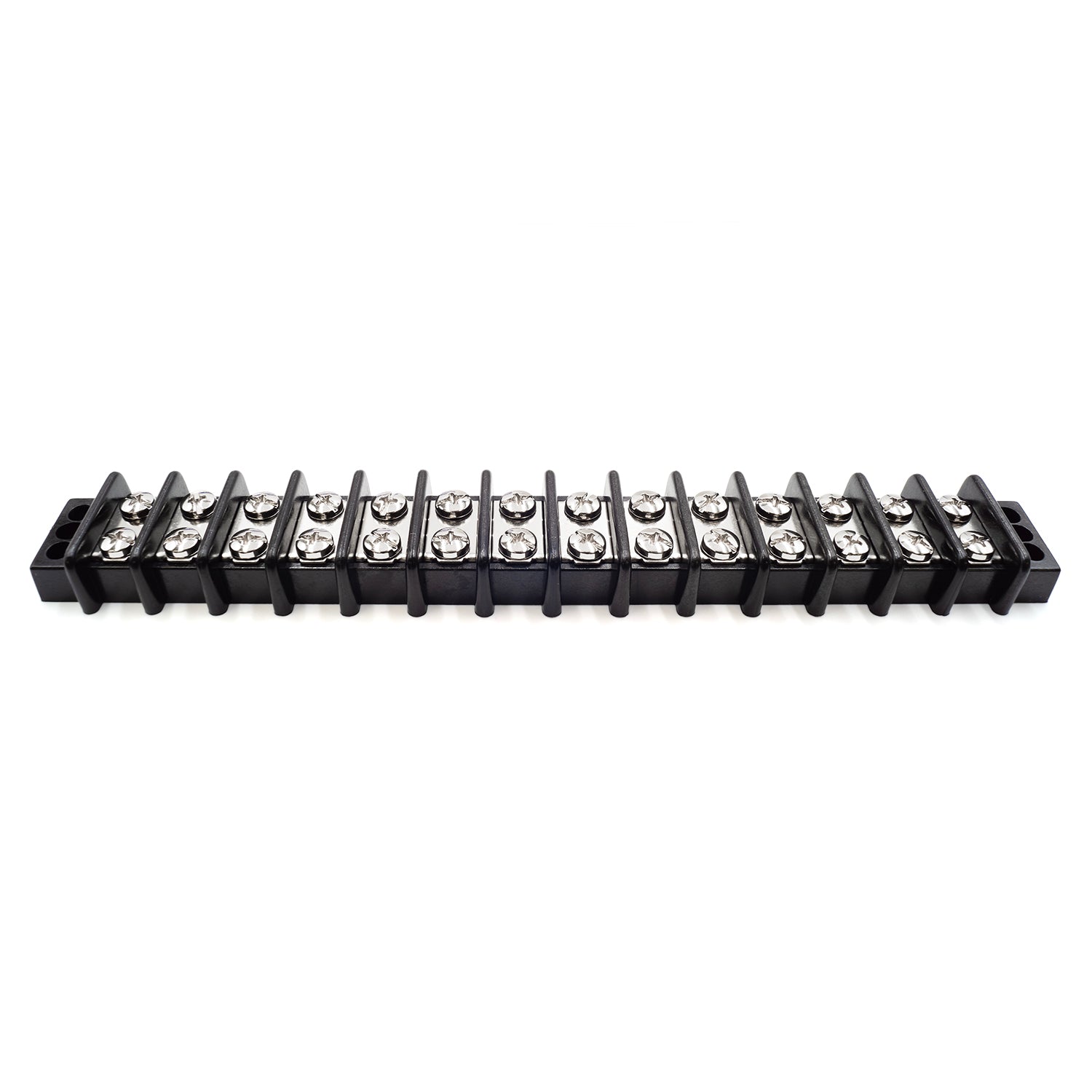 TB21-14P - Barrier Strip Terminal Block, Terminal Strip, 14 Pole, Double Row, 30A, 300V, UL Approved, 1 Piece