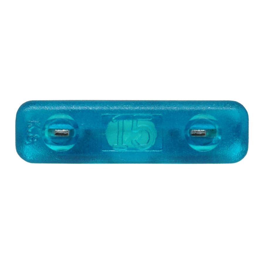 FATC-15A-Azul - 15 AMP Automotive Blade Fuses, Marine Blade Fuses, Azul, 10 piezas