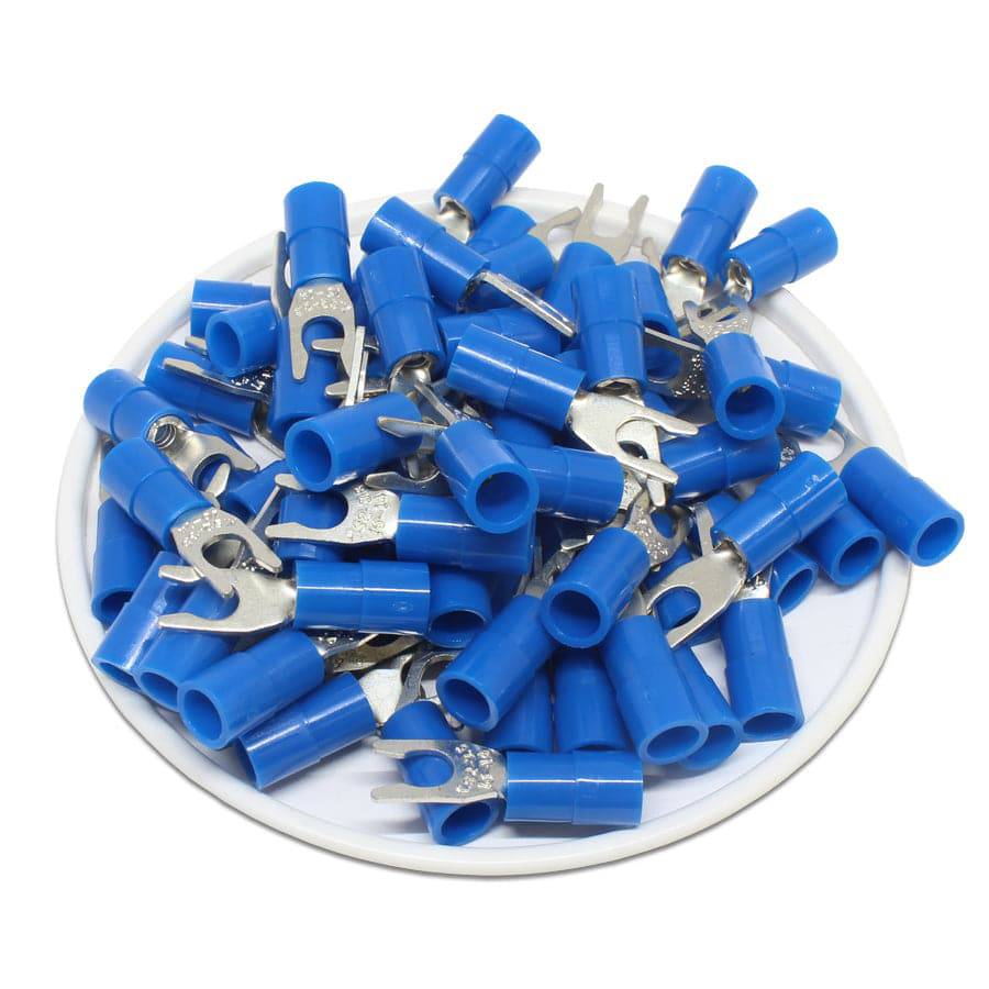 LSNYB2-3.7 Con aislamiento de nailon Locking Terminales de horquilla 16-14 AWG