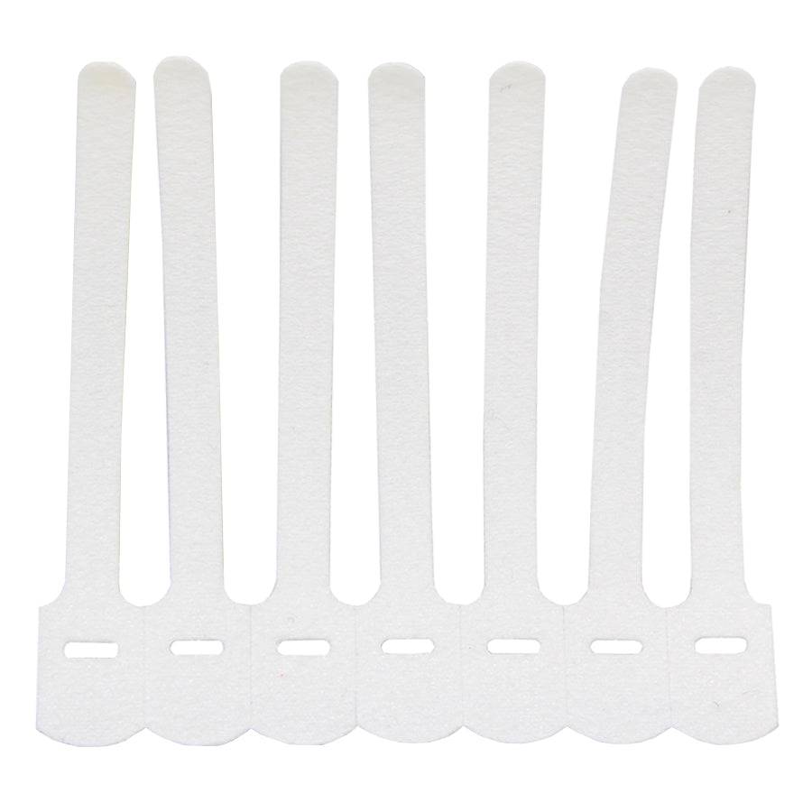 Q-35-007-W - Rip-Tie Mini - 1/4"x3-1/2" - 7-Pack - Blanco