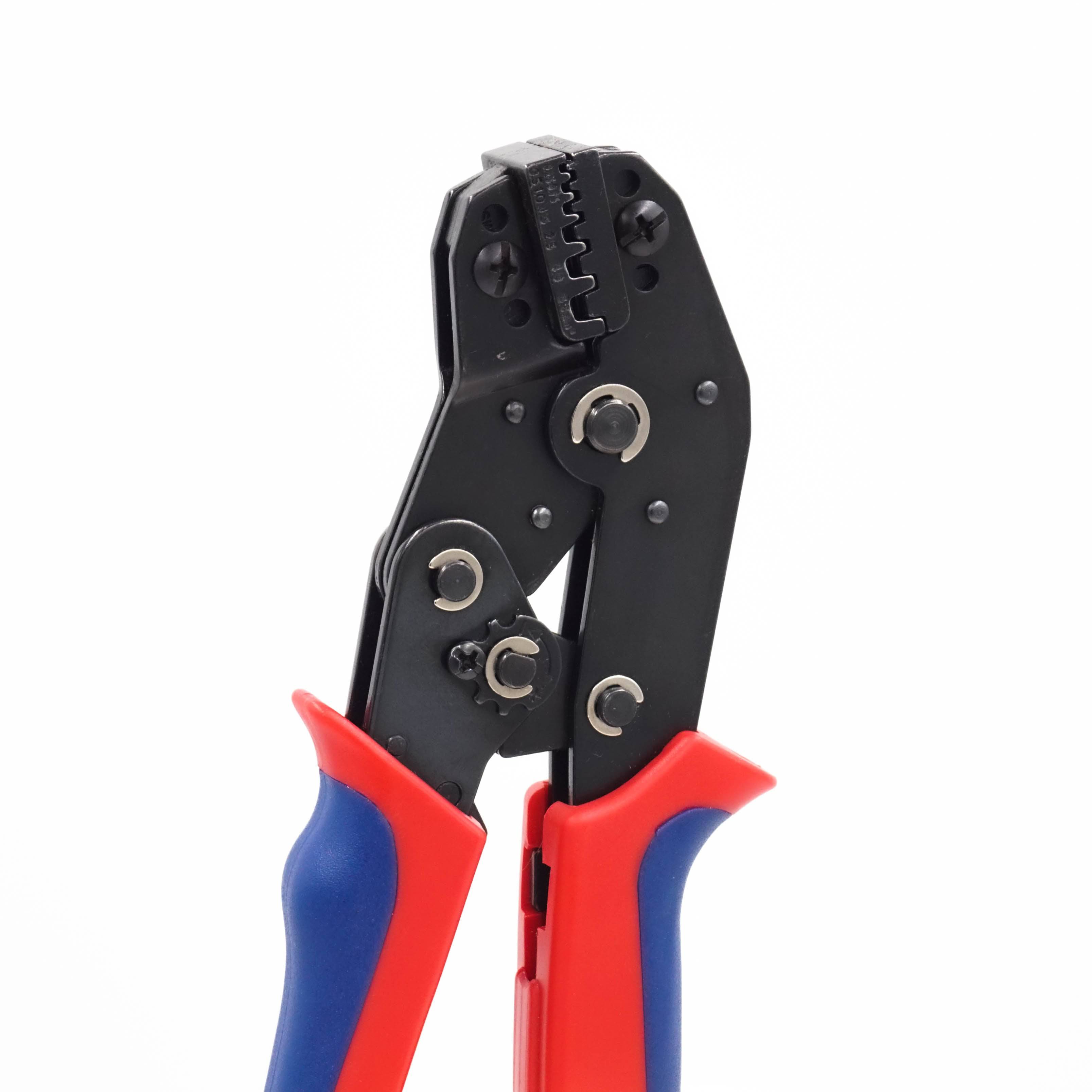 FD2410N-20 - 24 a 10 AWG Herramienta de crimpado para punteras, Side Load, XL Longitud Crimp, Trapezoidal Perfil, 1 pieza