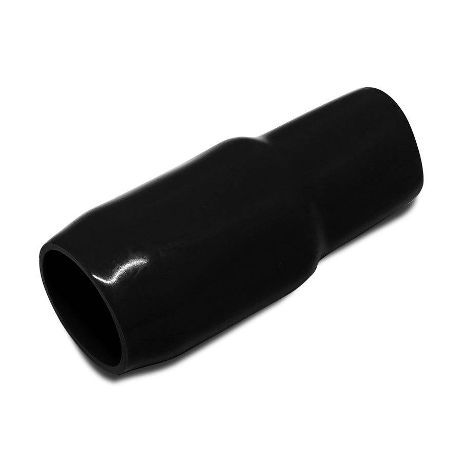 V-100BK - 4/0 AWG Black Vinyl PVC Wire End Sleeves, End Caps, 10 Pieces