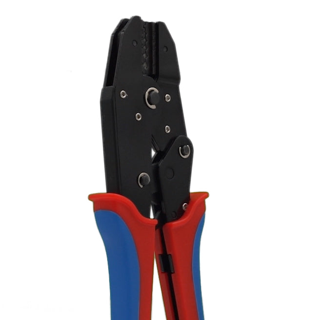 FDT10060 - 22 to 10 AWG Ratcheting Crimping Tool for Turned Contacts, HTS & Harting Style, 1 Piece