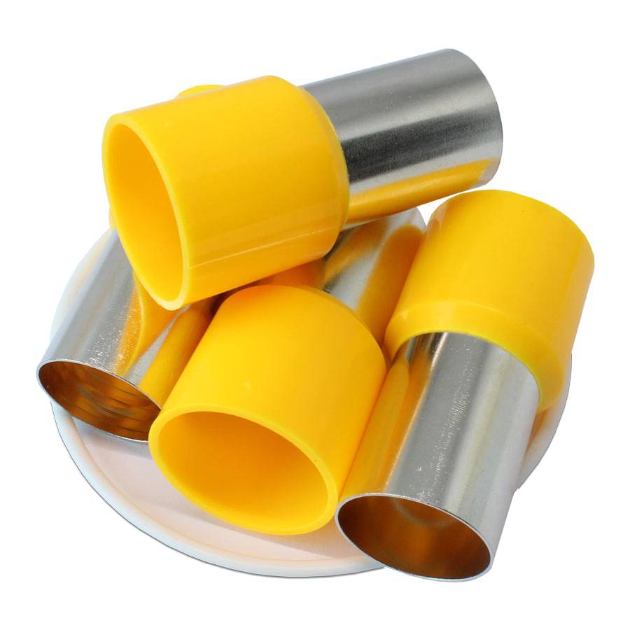 AD1500027 - 250 MCM & 300 MCM Insulated Punteras, 27mm Pin, Amarillo, UL Recognized, 25 piezas