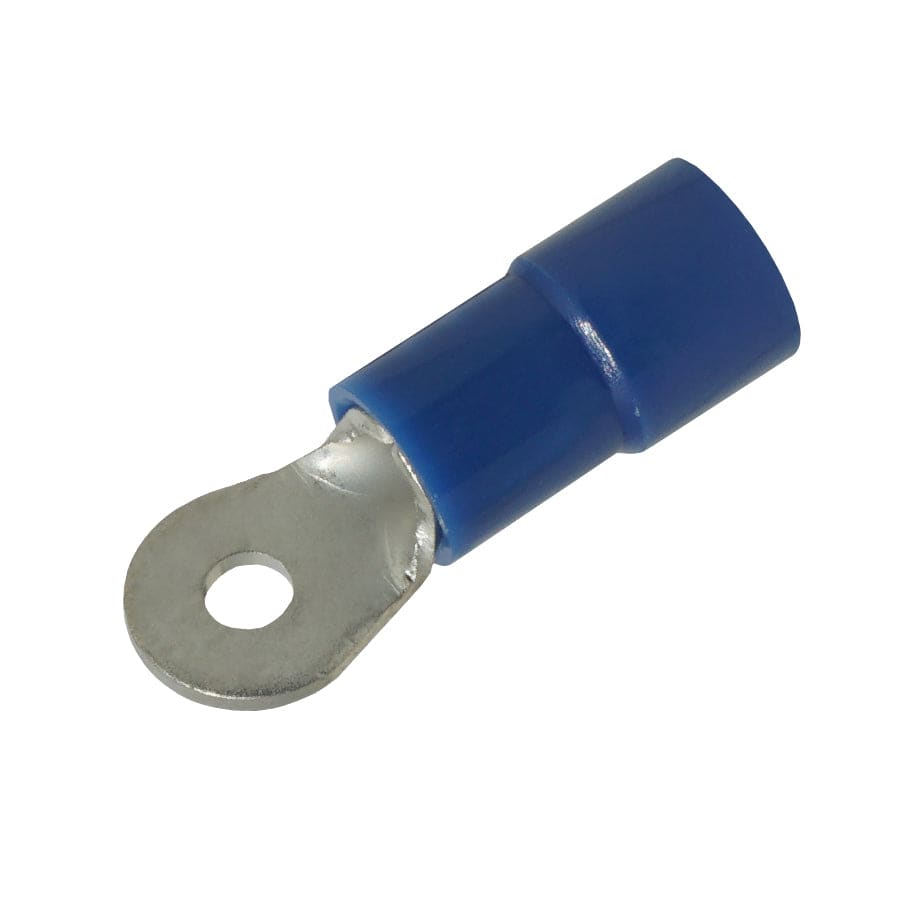 RVY2-2 - 16 a 14 AWG Molded PVC Con aislamiento de vinilo Terminales de anillo, Easy Entry, #2 Orificio, 100 piezas