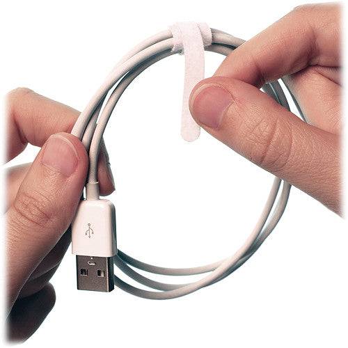 Q-35-007-W - Rip-Tie Mini - 1/4"x3-1/2" - 7-Pack - Blanco