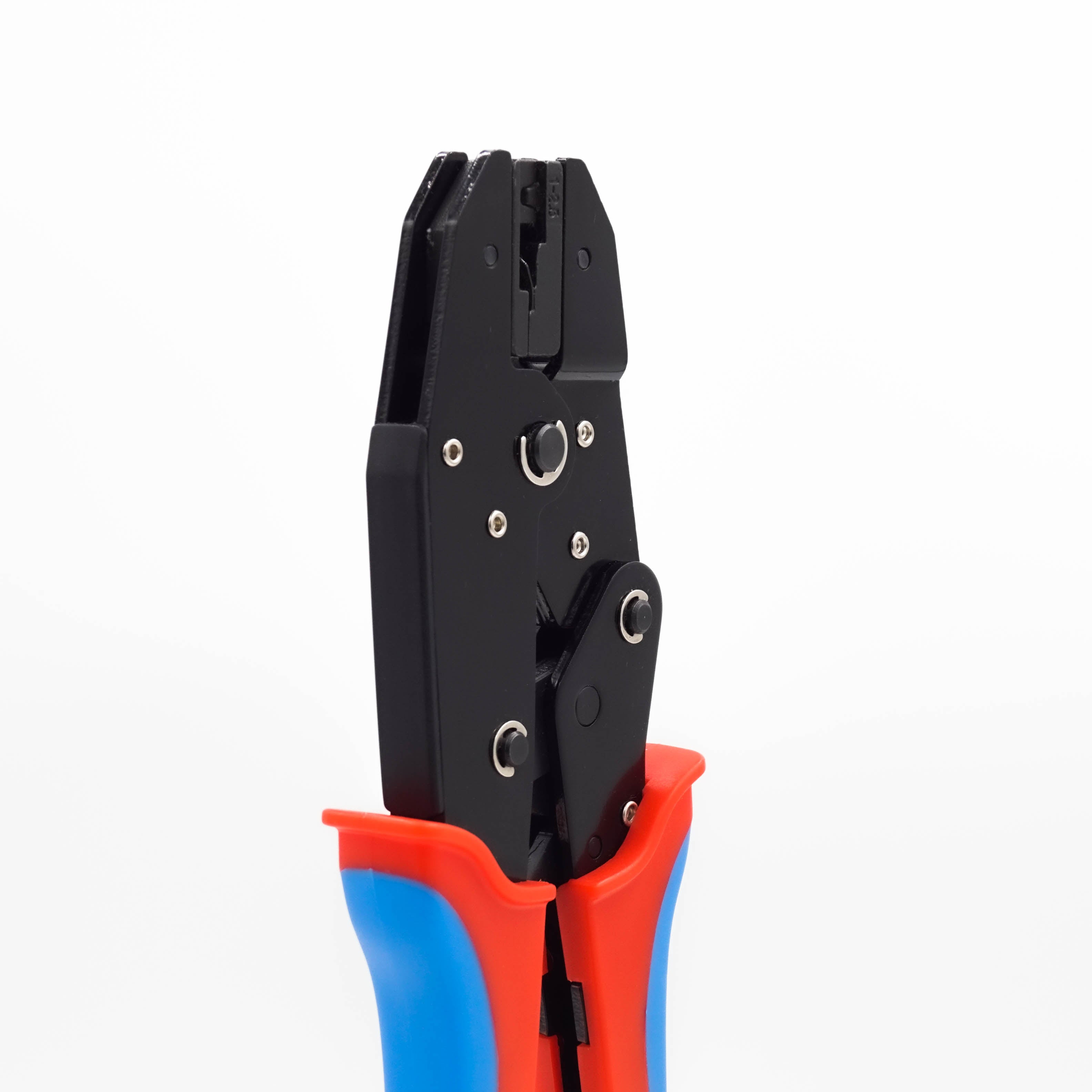 FDT10055 - 18 to 14 AWG Non Insulated Flag Terminal Crimping Tool, Ratcheting, 1 Piece