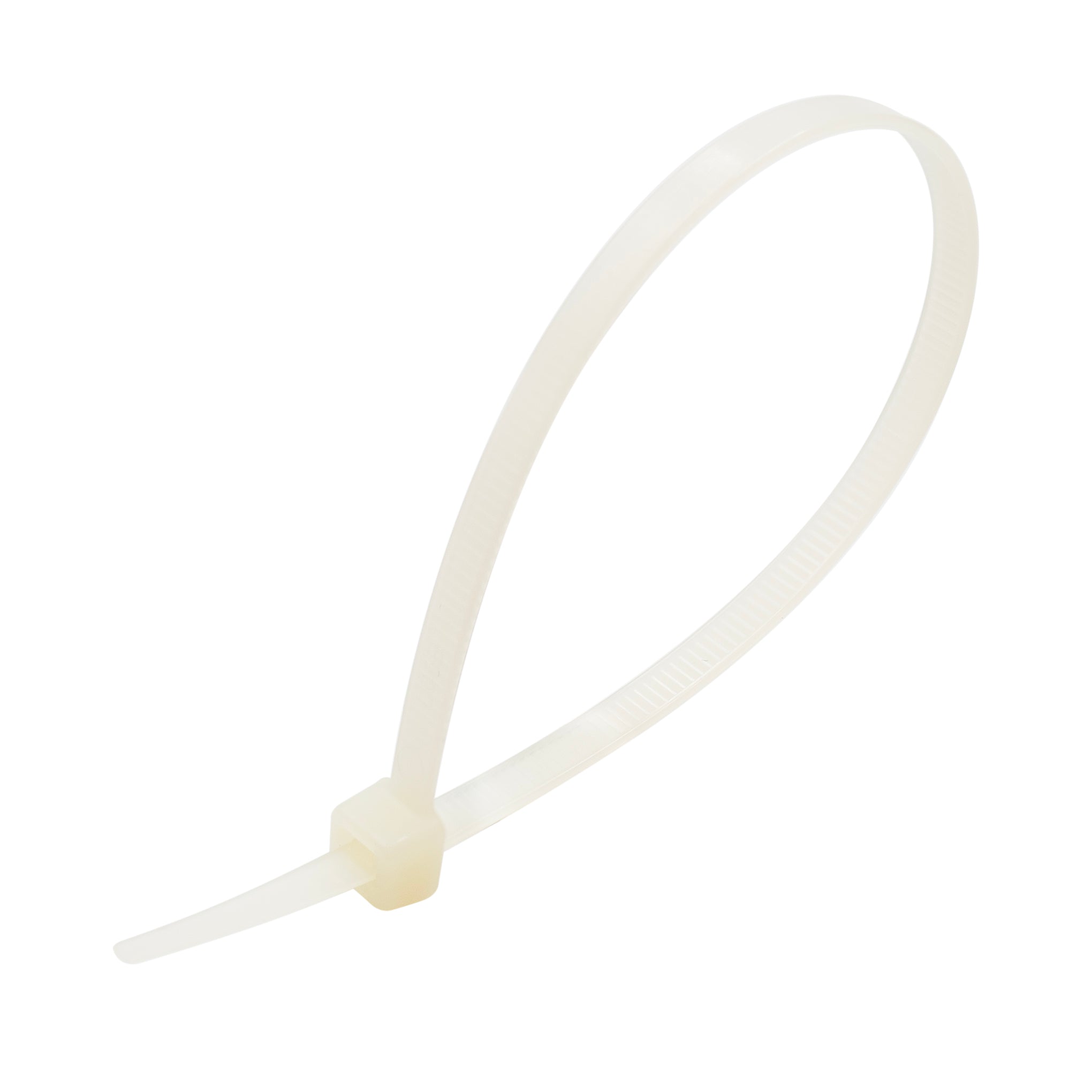 CTM080N - 3" Miniature Bridas, 18-lb Tensile Strength, Natural, 100 piezas