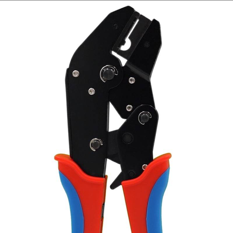 FD10020FL - Non Insulated Flag Terminal Crimping Tool - 6 AWG