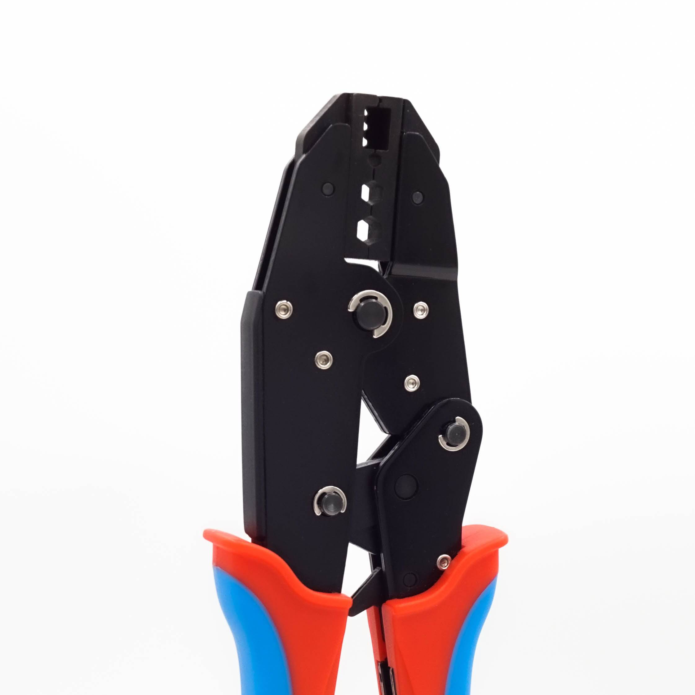 FDT1008121 - Coaxial Crimper - Range: 6.5mm (.256"), 5.4mm (.212"), 3.25mm (.127"), 2mm (.078")