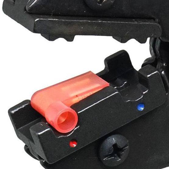 FDT10053D - 22 to 14 AWG Insulated Flag Terminal Crimping Die Set, 1 Piece