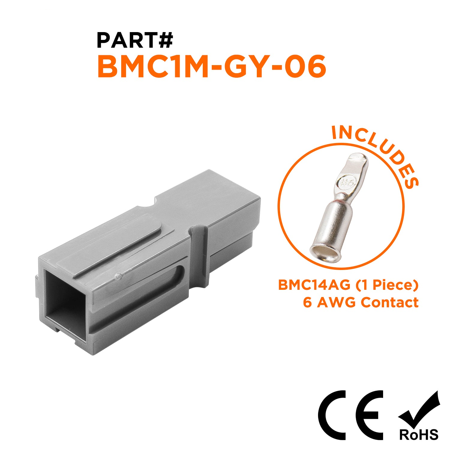Powerpole Connectors · BMC1M-GY-06