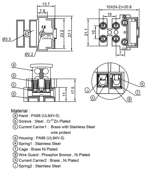 GT1450B-801-1P technical detail 1