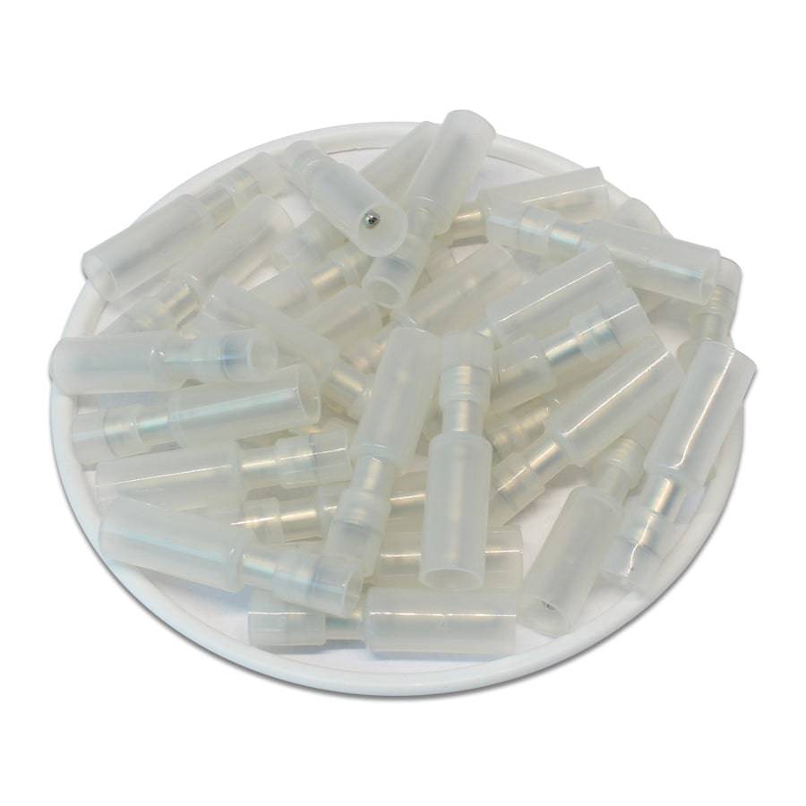 MPFNYD05-078 - Totalmente aislados De nailon Conectores tipo bala - 22-18 AWG - Male