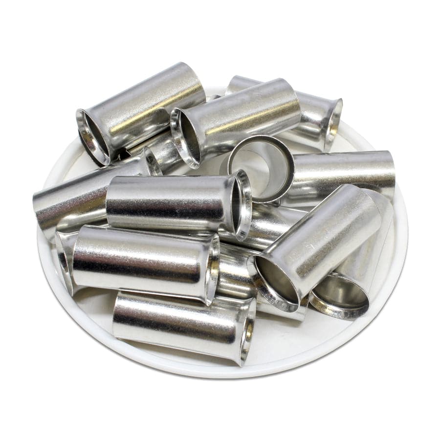 SF530025 - 1/0 AWG (Small Diameter) Sin aislamiento Punteras, 25mm Pin, 50 piezas