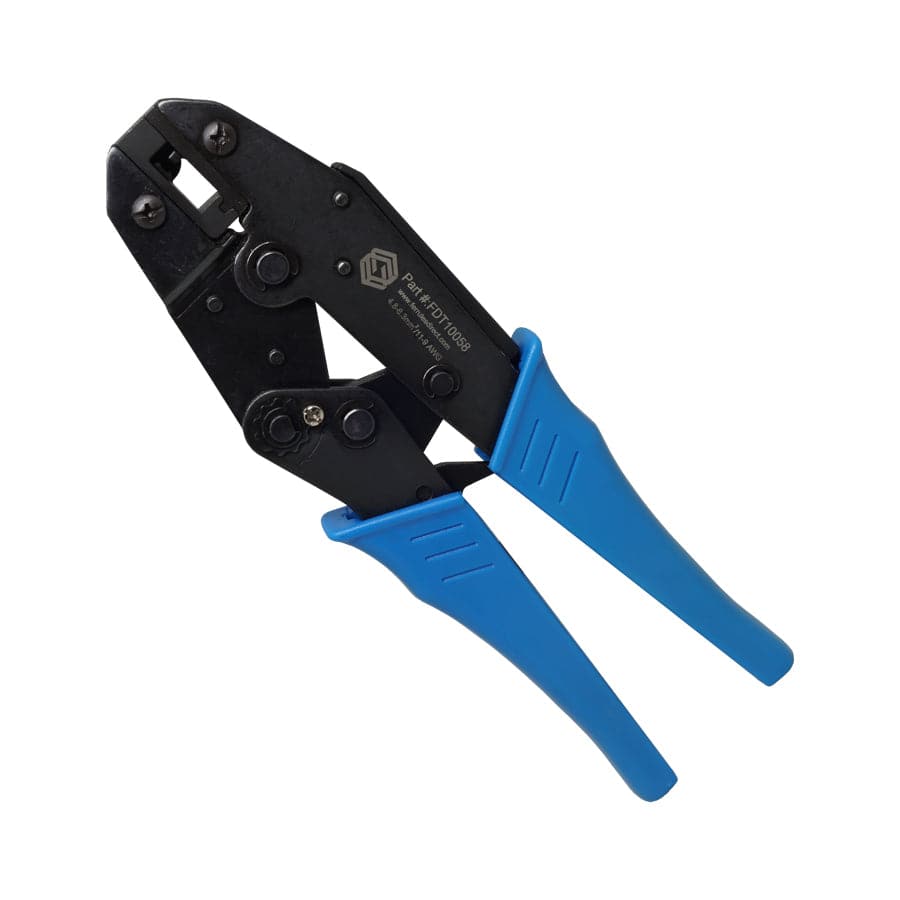 FDT10058 - 12 a 10 AWG Insulated Terminales tipo bandera Herramienta, 1 pieza
