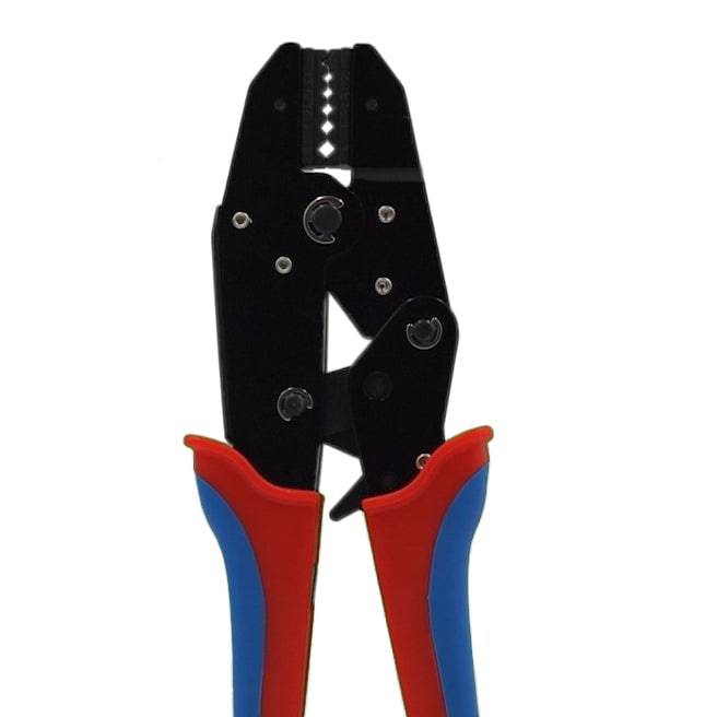 FDT10060 - 22 to 10 AWG Ratcheting Crimping Tool for Turned Contacts, HTS & Harting Style, 1 Piece