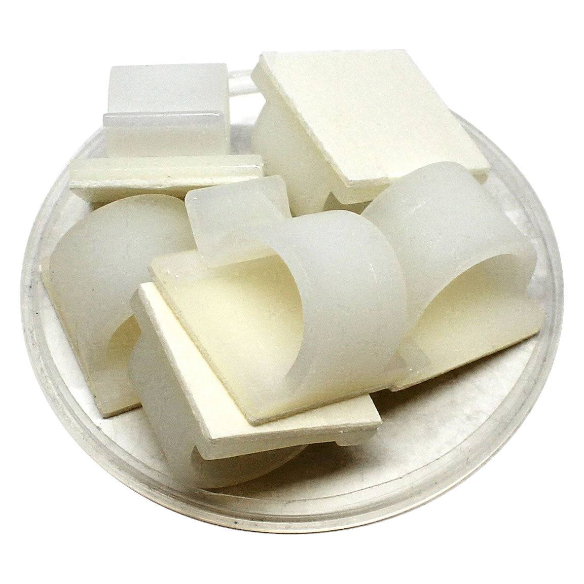 FC-1813 - Self-Adhesive Wire Clips, 100 Pieces