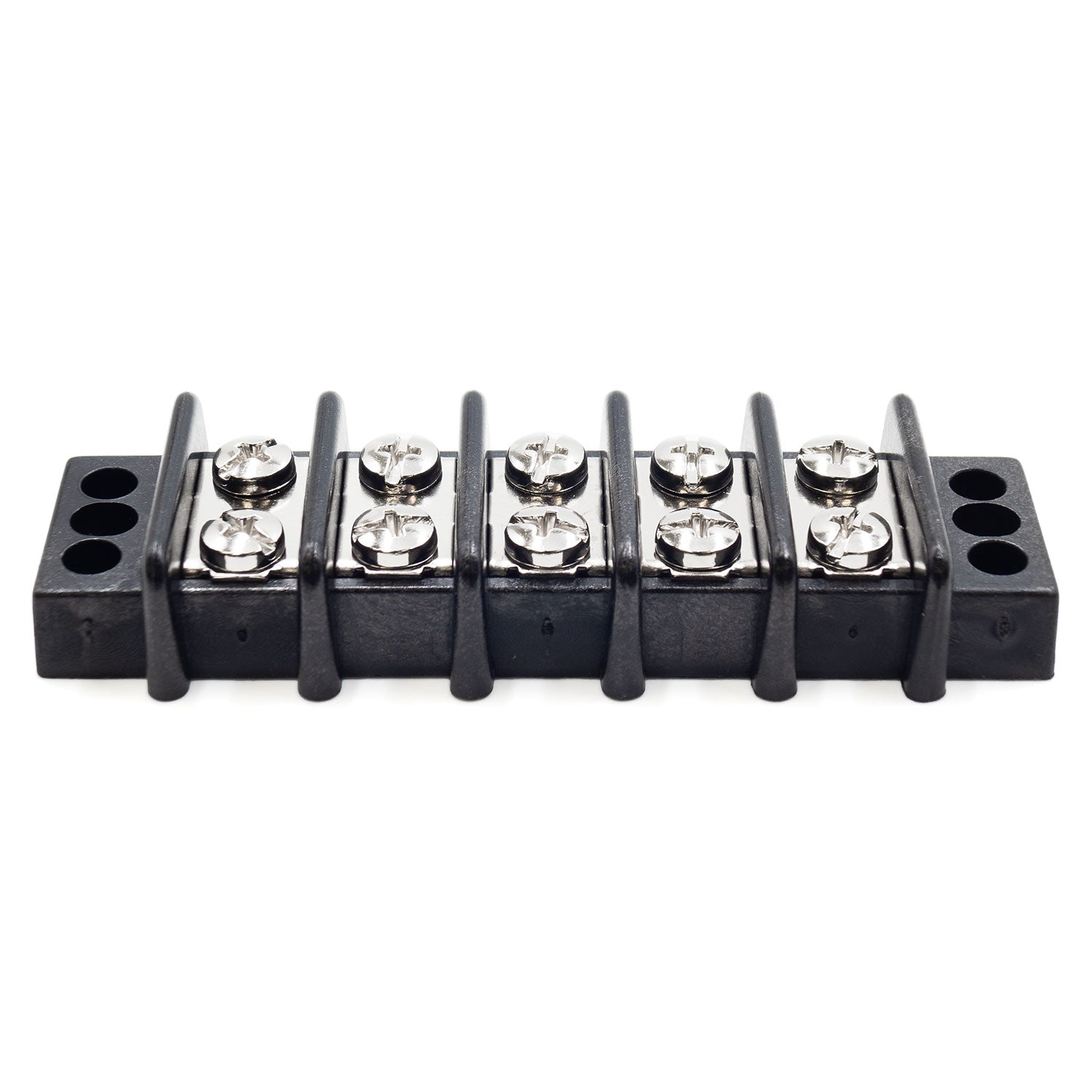TB21-5P - Barrier Strip Terminal Block, Terminal Strip, 5 Pole, Double Row, 30A, 300V, UL Approved, 1 pieza
