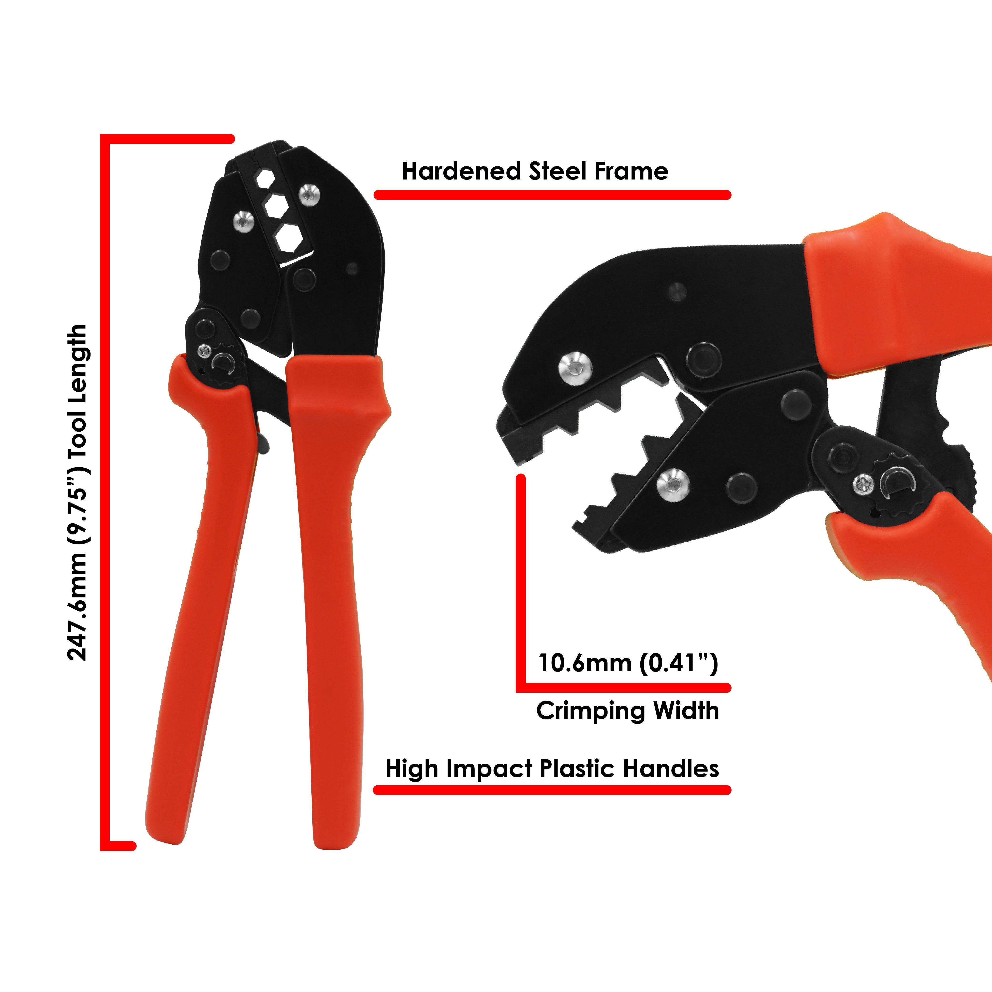 FDT1008172 - Coaxial Crimping Tool - Range: 8.9mm, 8.1mm, 6.5mm, 1 Piece