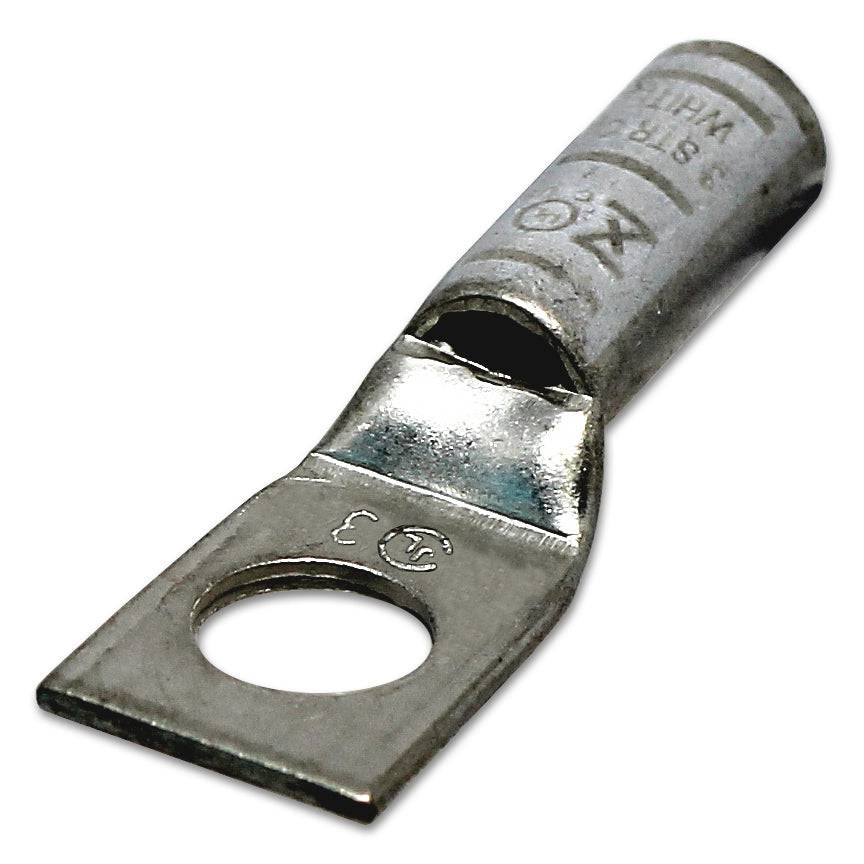 LB338 - 3AWG Long Terminal de compresión - 3/8" Tamaño del orificio