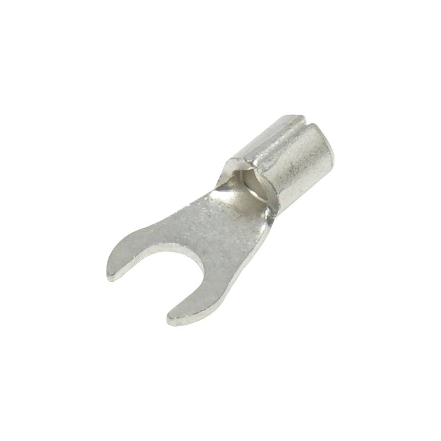 ANB2-37 - 16 to 14 AWG Non Insulated Fork Terminals, #6 Stud, UL Recognized, 100 Pieces