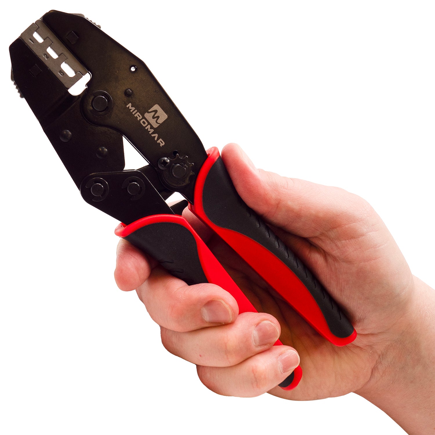 Quick-Change Tool & Die Set for Closed End Connectors & Heat Shrink Terminals (22 to 10 AWG) - QC3C5