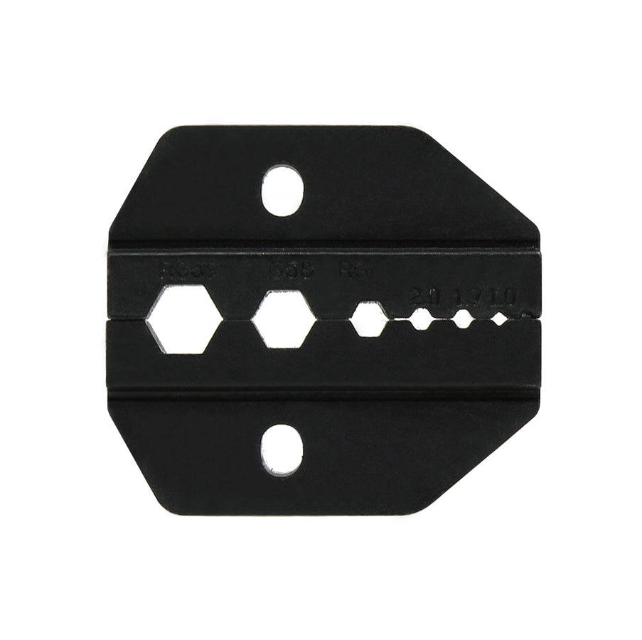 FDT1008121D - Coaxial Crimping Die Set, Range: 6.5mm, 5.4mm, 3.25mm, 2mm, 1 Piece
