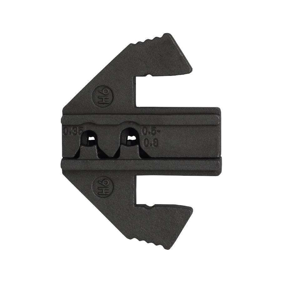 QCD6F4 - 22 a 18 AWG Delphi Weather Pack Terminales Quick Change Crimping Matriz Juego, 1 pieza