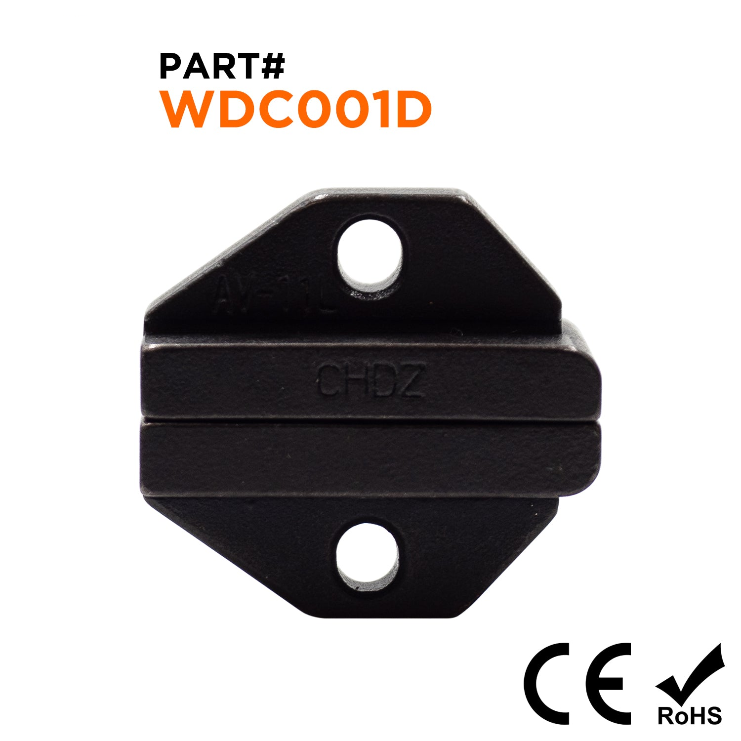 WDC001D - Crimping Die Set for FD110K - Flat/Blank, 1 Piece