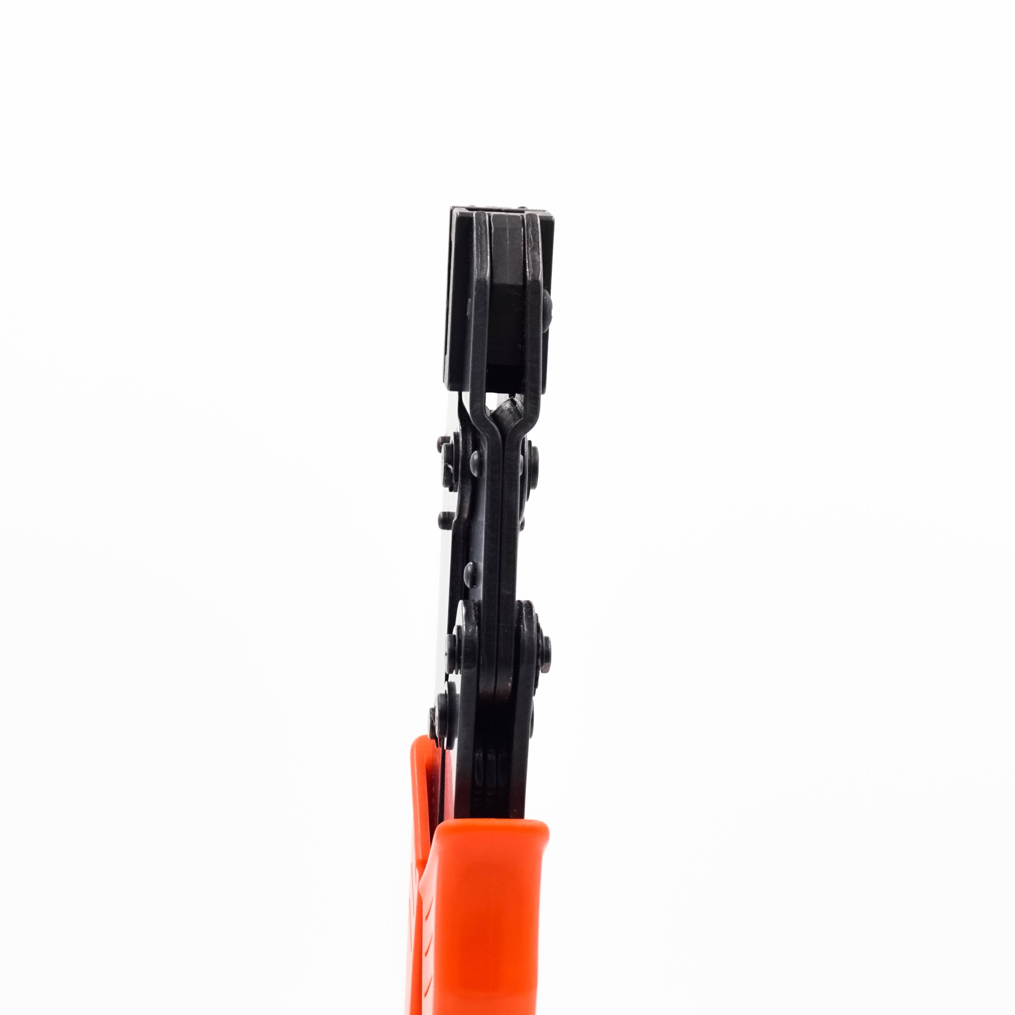 FDT10053 - 22 a 14 AWG Insulated Flag Terminal Herramienta de crimpado, Ratcheting, 1 pieza