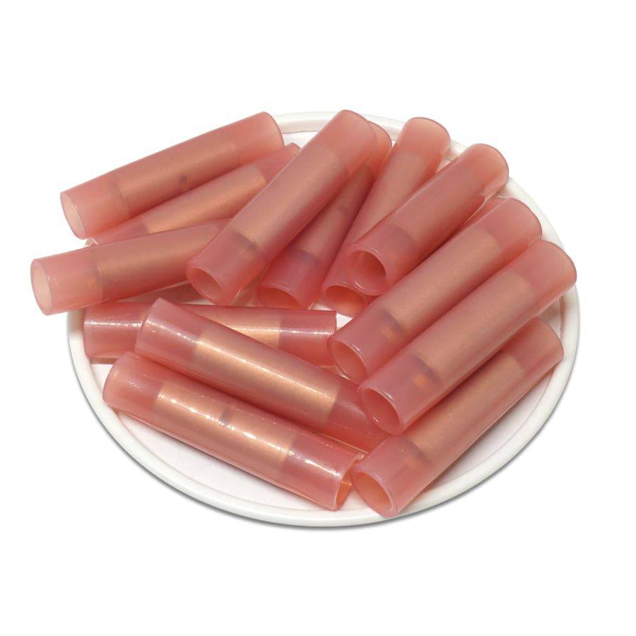 BNYT8 - 8 AWG Con aislamiento de nailon Butt Splice Conectores, Straight, 25 piezas