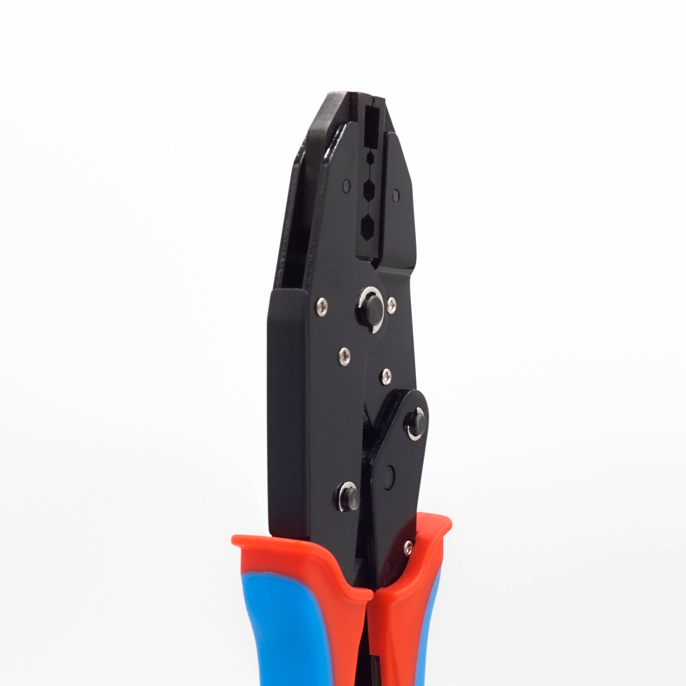 FDT1008121 - Coaxial Crimper - Range: 6.5mm (.256"), 5.4mm (.212"), 3.25mm (.127"), 2mm (.078")