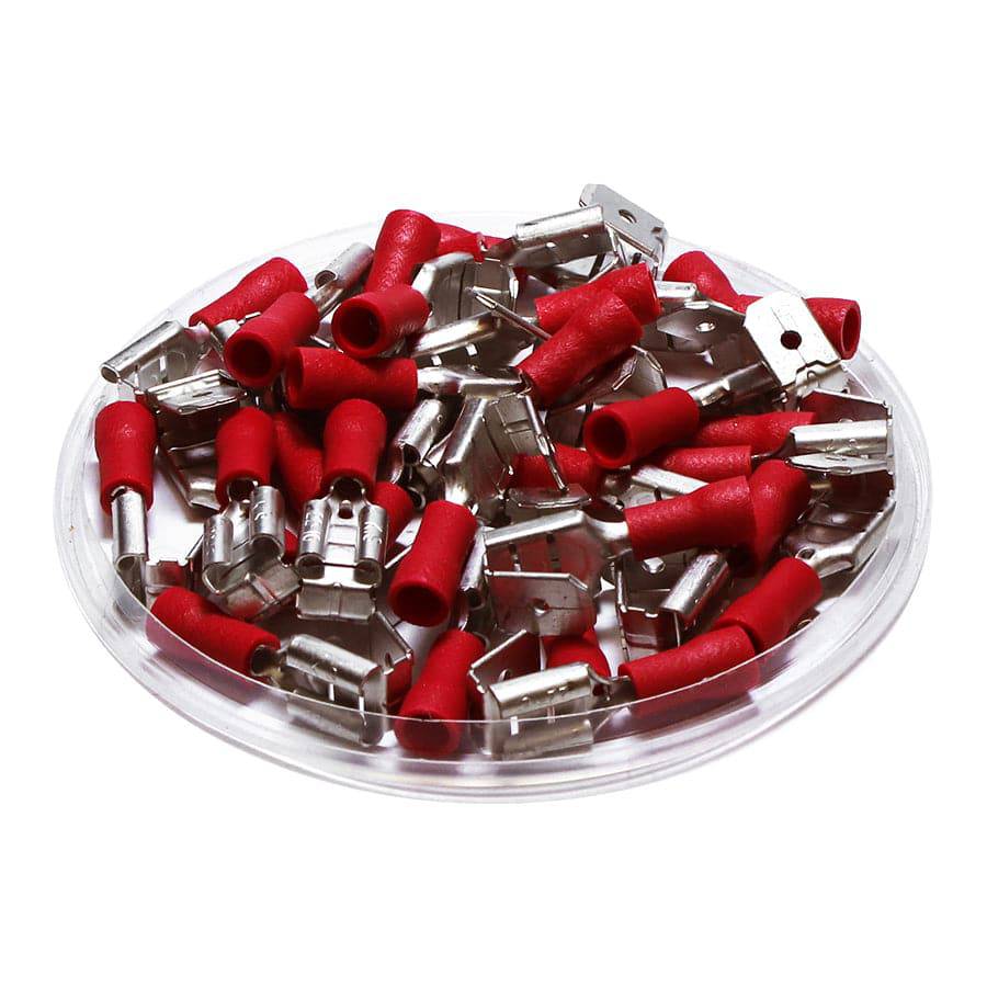 PBDV1-250 - Con aislamiento de vinilo Piggyback Terminales - 22-16 AWG