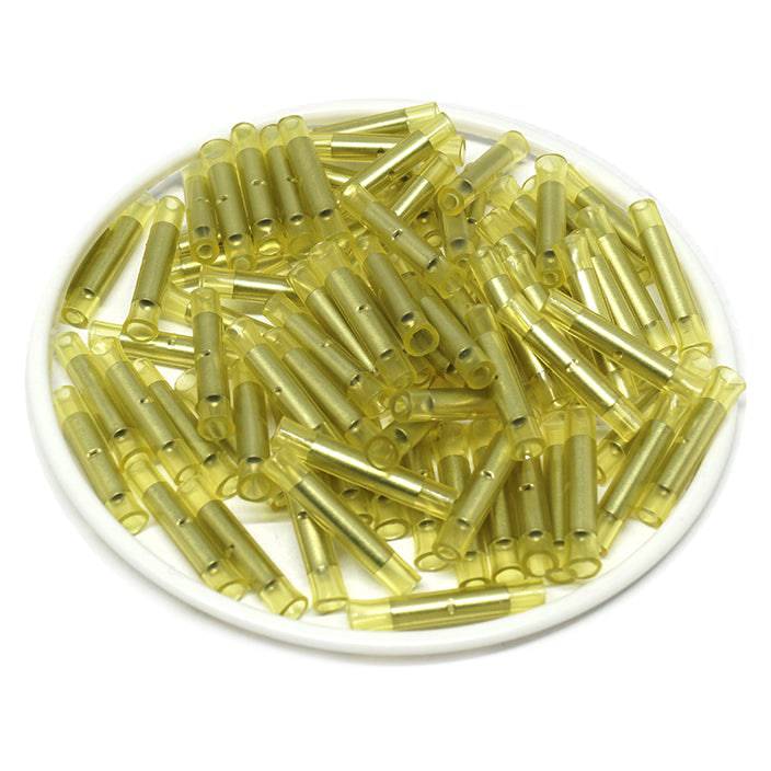 BNYT05 - 26 to 22 AWG Nylon Insulated Butt Splice Connectors, 100 Pieces