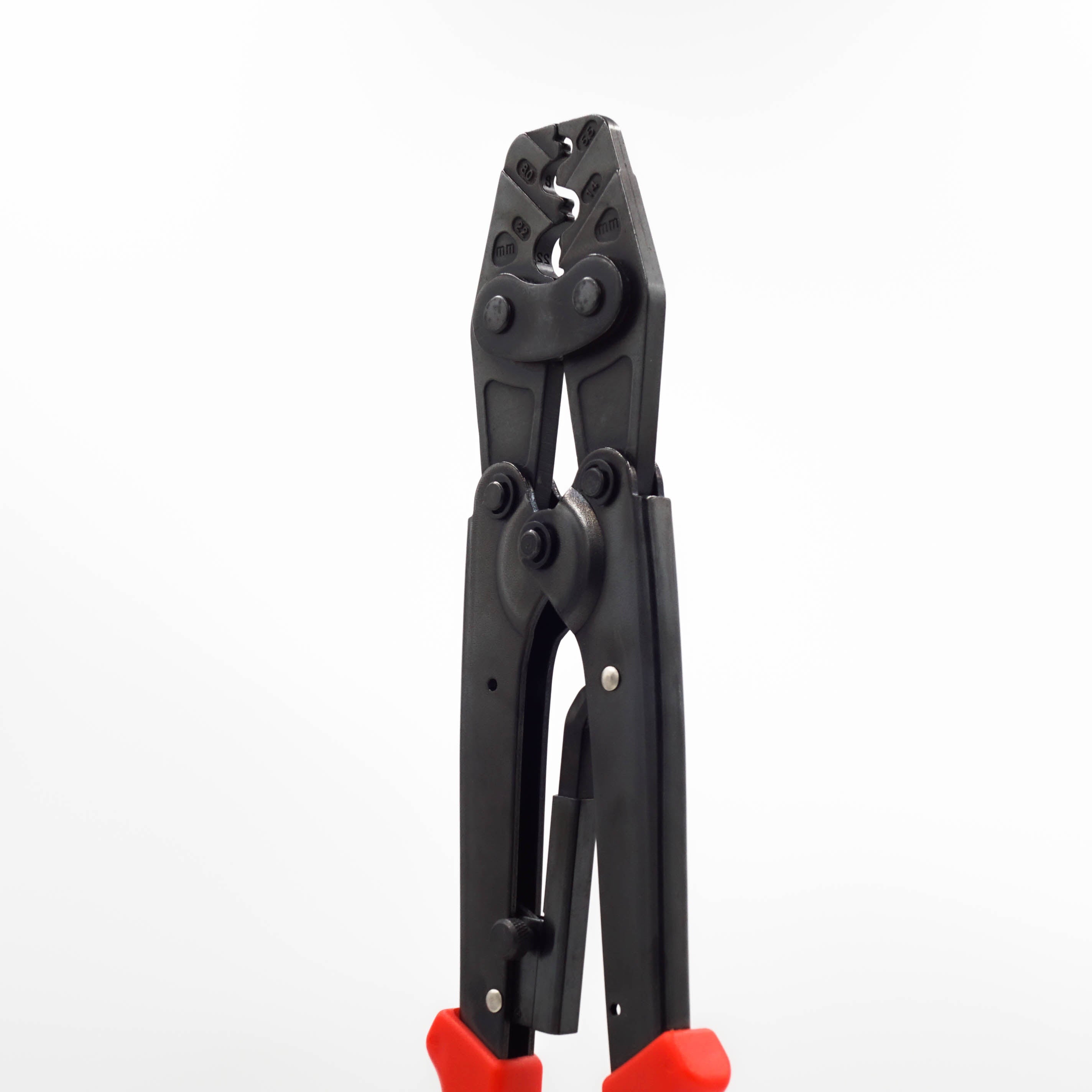 LY-2045E - UL Approved De cobre Lug y Sin aislamiento Terminal Herramienta de crimpado - 12-04 AWG