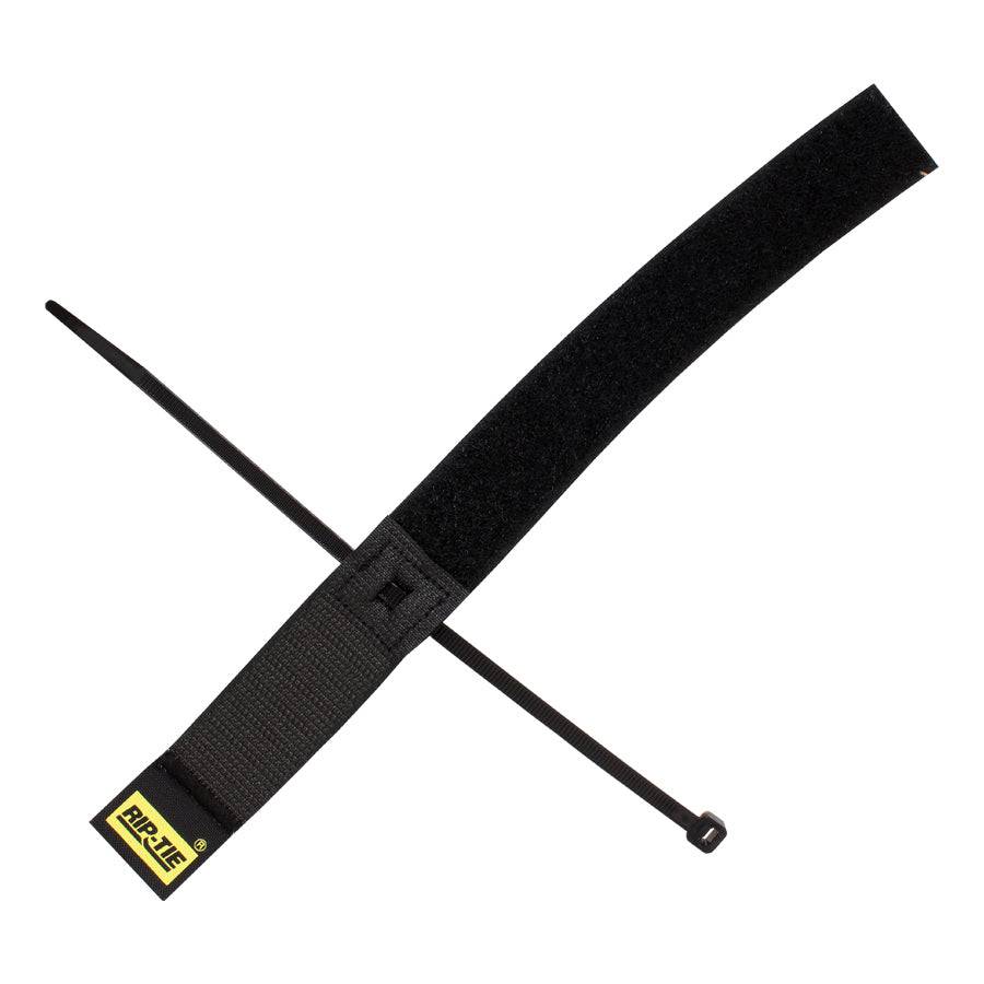 S-09-1PK-BK - Rip-Tie CableHanger - 1"x9" - Black, 1 Piece