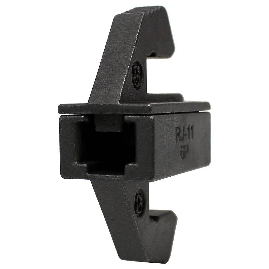 Quick-Change Tool & Die Set for 4P4C Connectors (6P2C, 6P4C/RJ11, 6P6C/RJ12 Plugs) - QC7G2