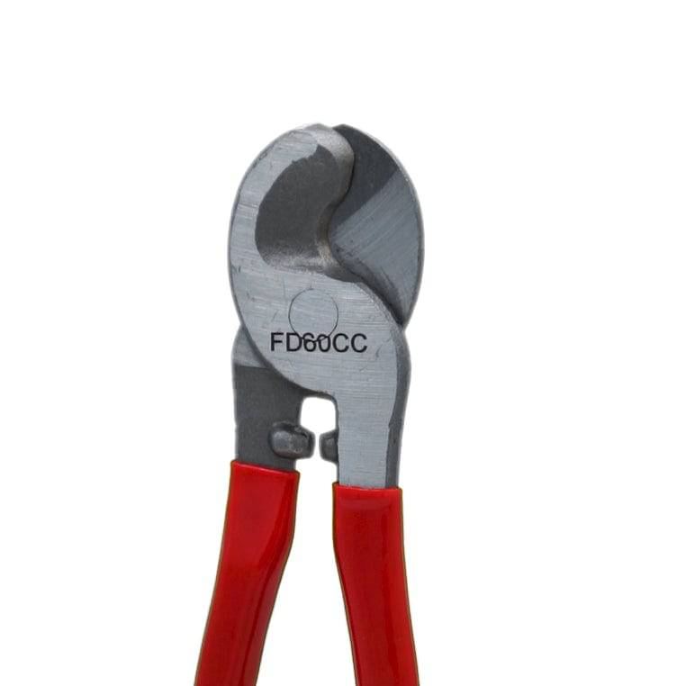 FD60CC - 2 AWG a 2/0 AWG Cable Cutting Herramienta, De acero Build con PVC Soft Grips, 1 pieza