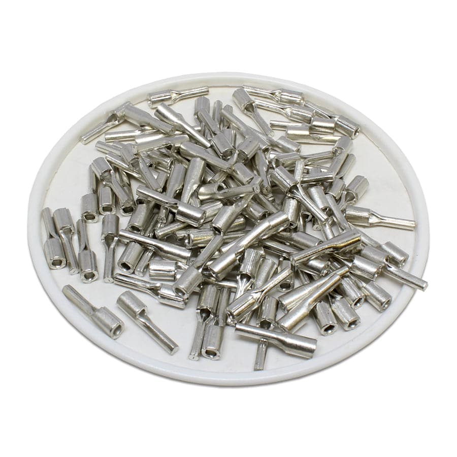 22-16 AWG Sin aislamiento Terminales de pin, 3/8" Pin, UL Approved, 100 piezas -PTNB1-9