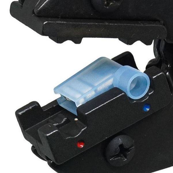 FDT10053D - 22 to 14 AWG Insulated Flag Terminal Crimping Die Set, 1 Piece