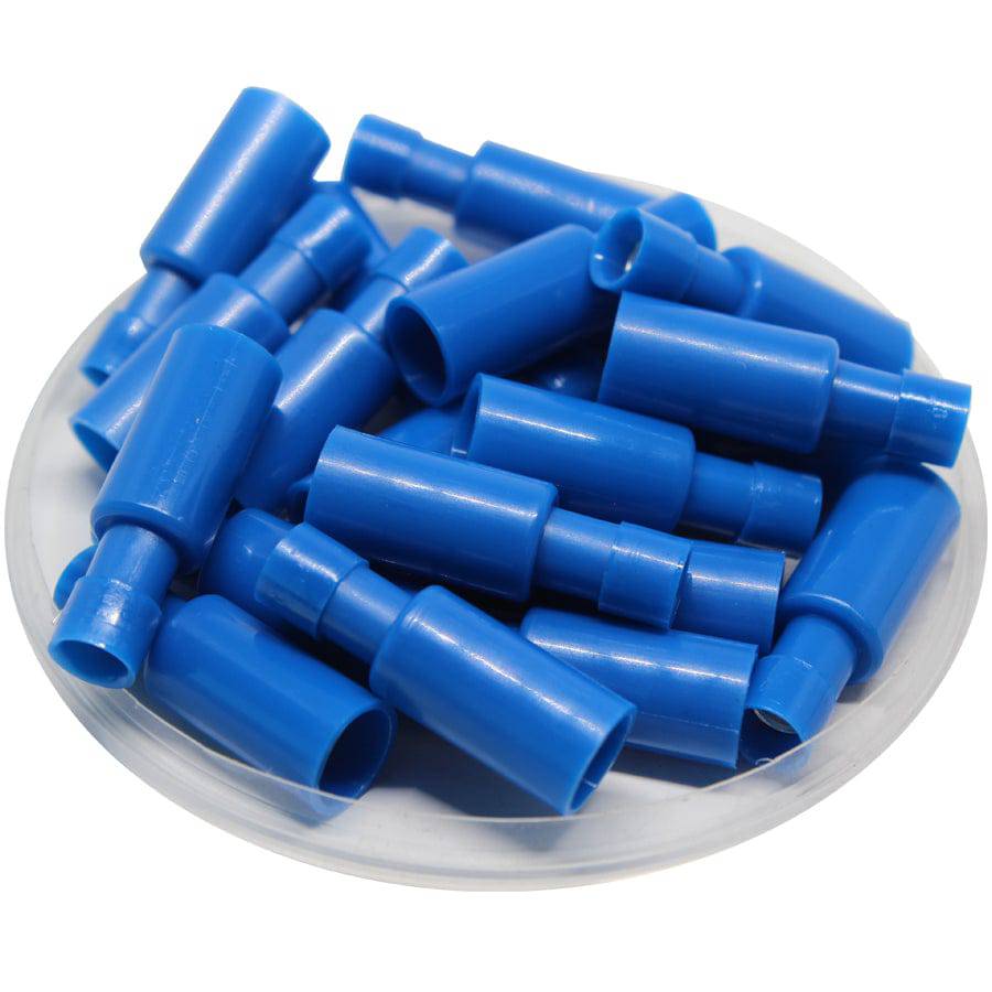 FRFNYD2-195 - 16 to 14 AWG Fully Insulated Bullet Connectors, Nylon, Female, Double Crimp, 100 Pieces